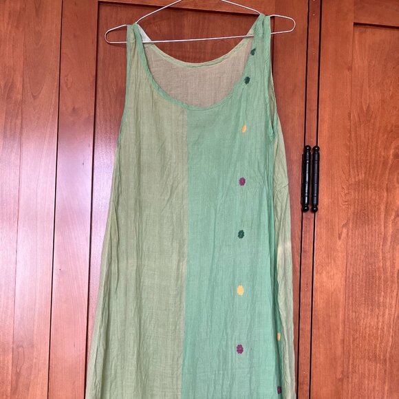 Dosa Dresses & Skirts - Green Dosa Cotton Summer Dress